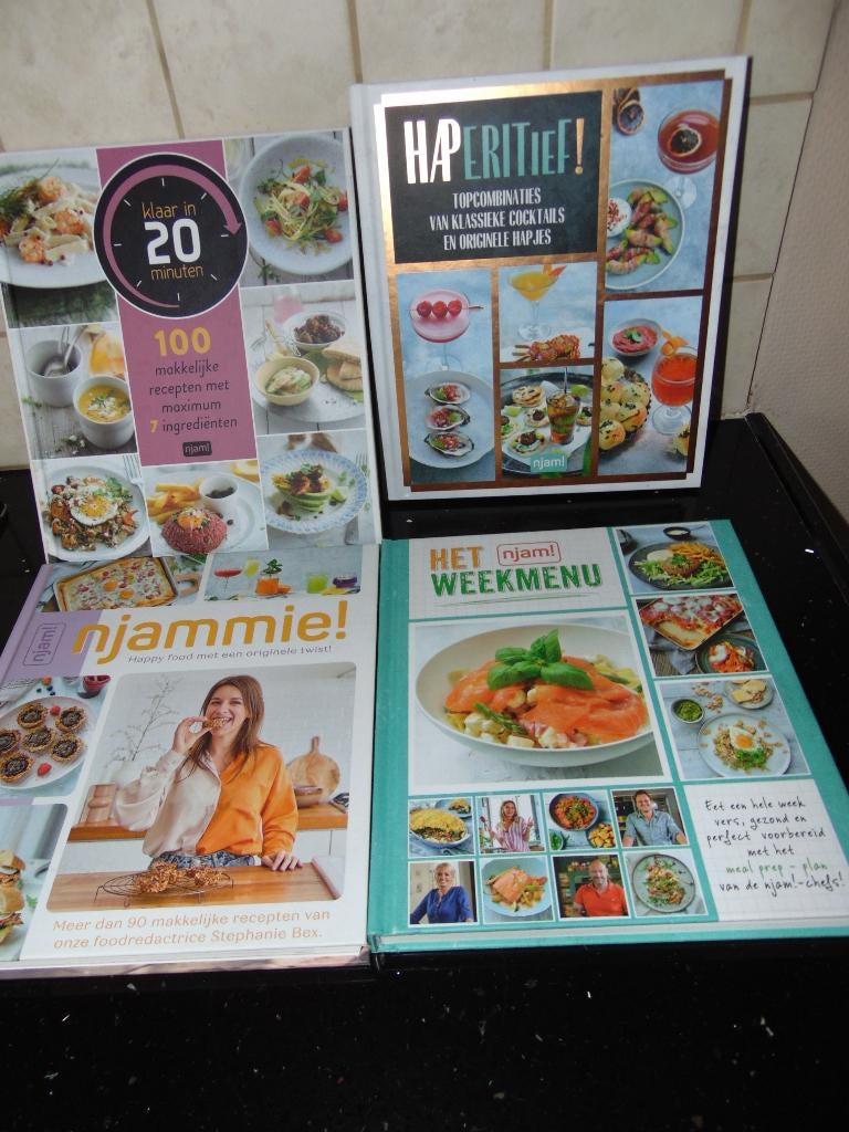 Kookboeken Njam! nieuwstaat, Boeken, Ophalen of Verzenden, Zo goed als nieuw, Hoofdgerechten