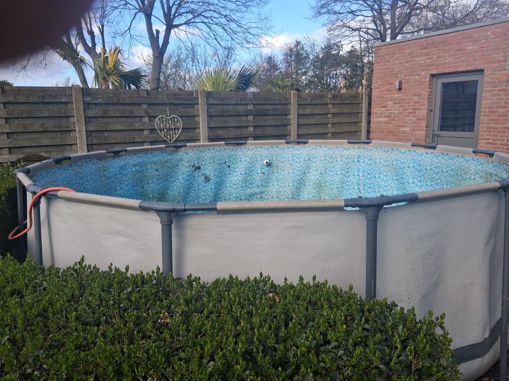 Bestway zwembad, Tuin en Terras, Gebruikt, Rond, Ophalen, 120 cm of meer