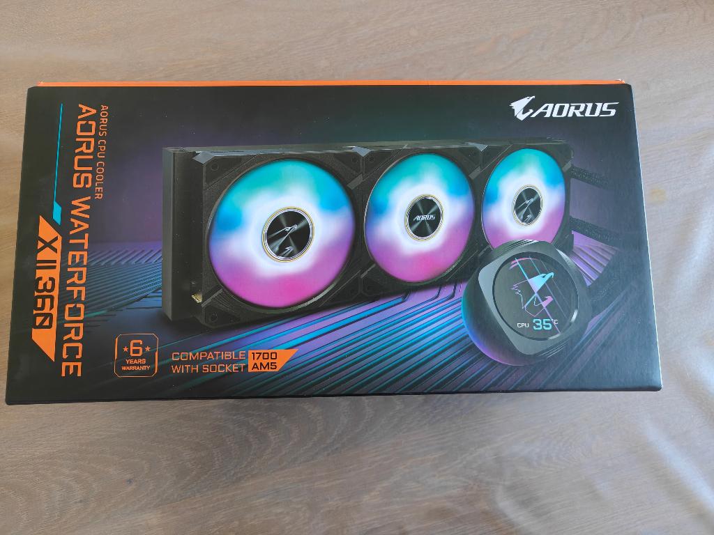 Gigabyte AORUS Waterforce X II 360, Computers en Software, Computerkoelers, Ophalen of Verzenden, Nieuw, Waterkoeling