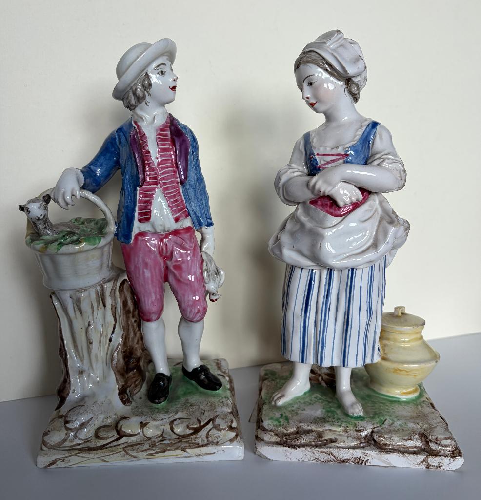 Lunéville 1758 - 1779 • XVIIIe siècle porcelaine Chambrette, Envoi