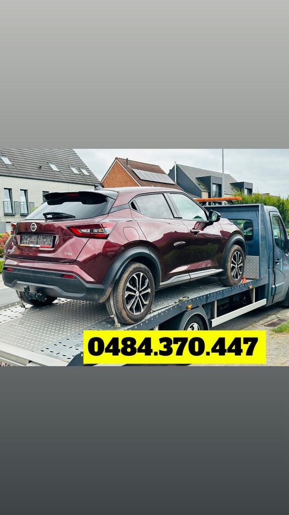 Takeldienst - transport - Snel & Betaalbaar - 0484 37 04 47, Diensten en Vakmensen, 24-uursservice, Autoruitschadeherstel