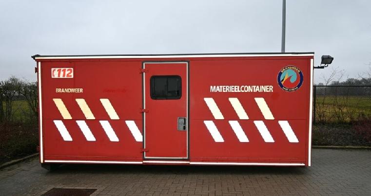 Conteneur à matériaux ALUVAN 540x250x240 cm, Articles professionnels, Machines & Construction | Abris de chantier & Conteneurs