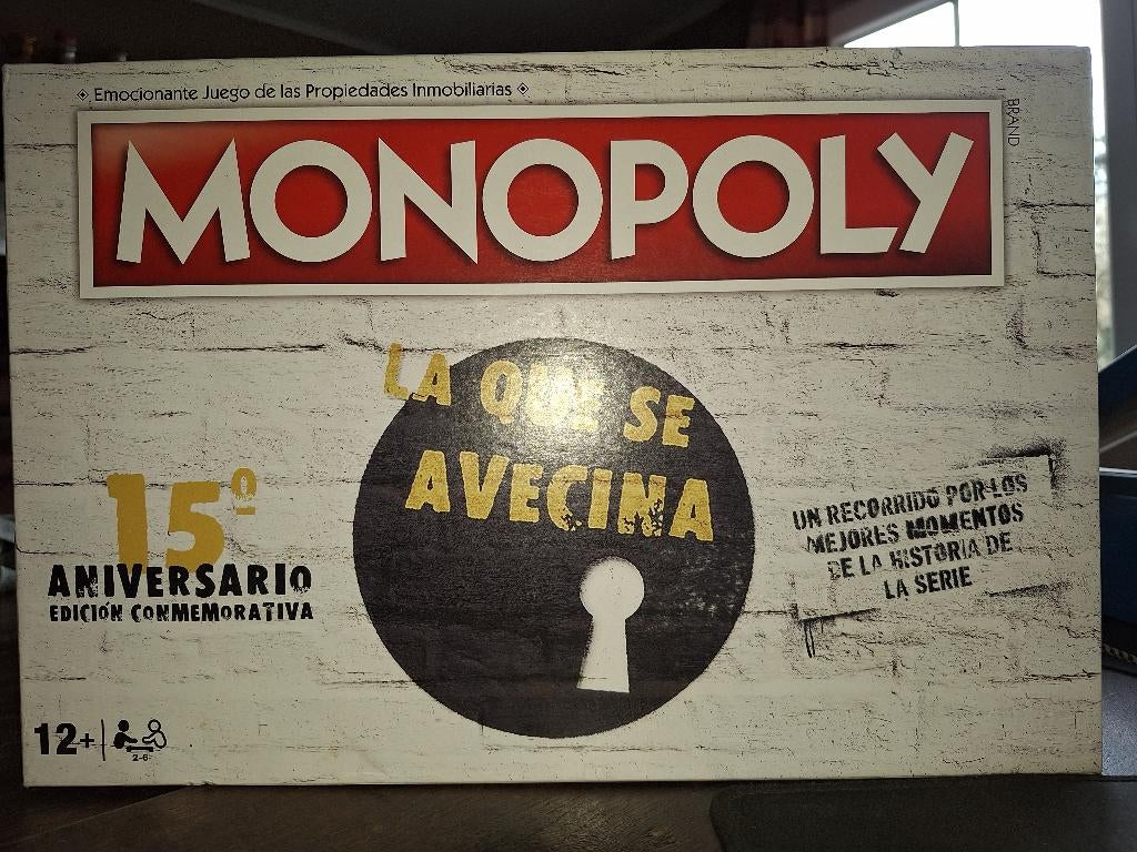 MONOPOLIE LA QUE SE AVECINA, Vijf spelers of meer, Ophalen of Verzenden, Zo goed als nieuw, Hasbro