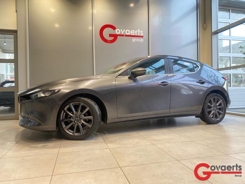 Mazda 3 CENTER-LINE 2.0L e-SKYACTIV X 186ps 6AT, Auto's, Mazda, 1998 cc, Zwart, 137 kW, Bedrijf