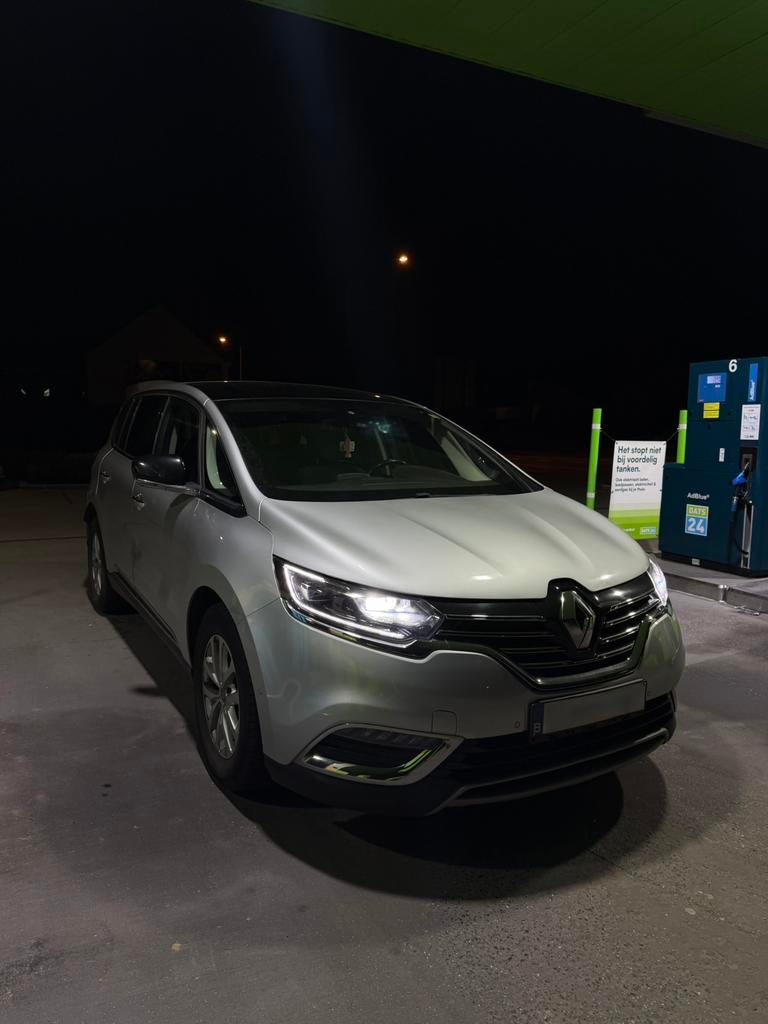 Renault Espace 2016 - 7 places, Autos, Argent ou Gris, Achat, Euro 6, 7 places