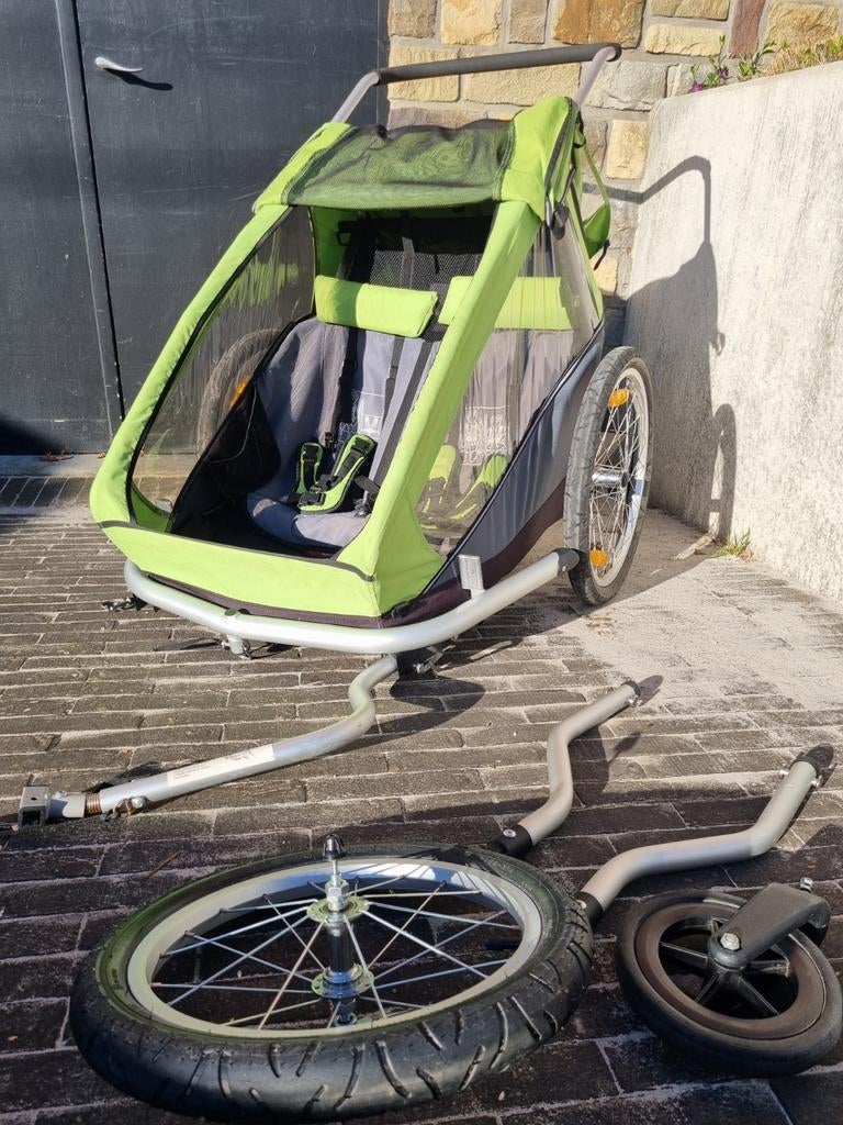 Croozer fietskar voor 2 kinderen te koop, Enlèvement