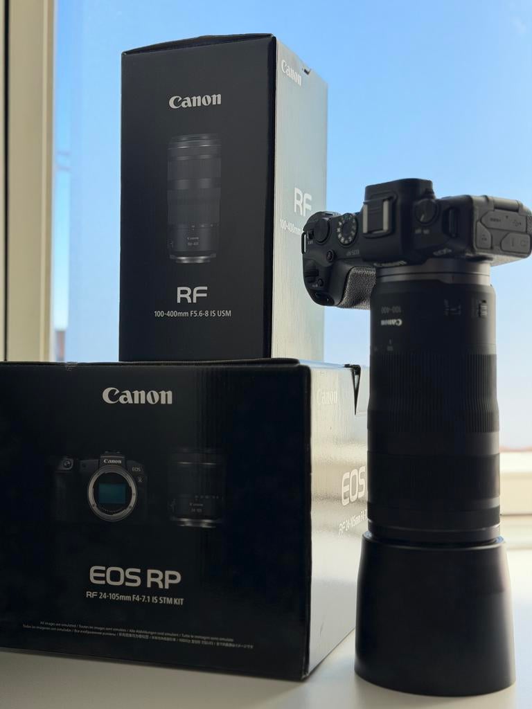 Canon RP + 100 - 400, Enlèvement, Comme neuf