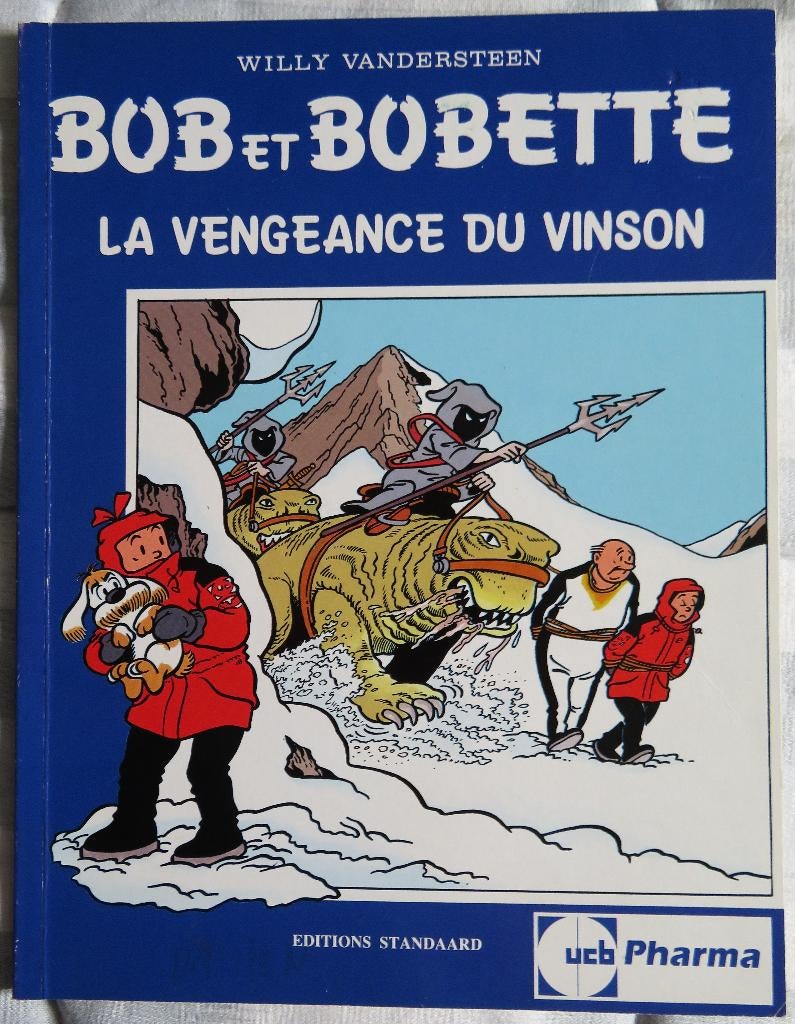 Suske en Wiske Bob et Bobette La Vengeance du Vinson ucb, Ophalen of Verzenden, Zo goed als nieuw