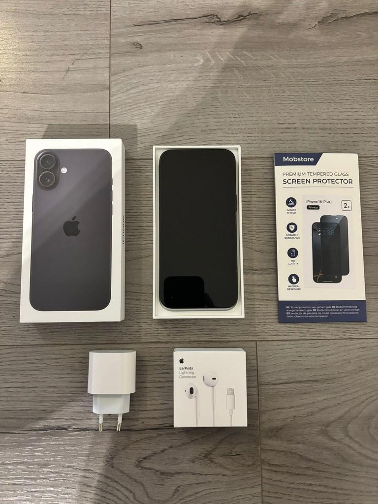 Nieuwe iPhone 16 plus 128GB, Télécoms, Téléphonie mobile | Apple iPhone, Enlèvement ou Envoi, Neuf, IPhone 16 Plus