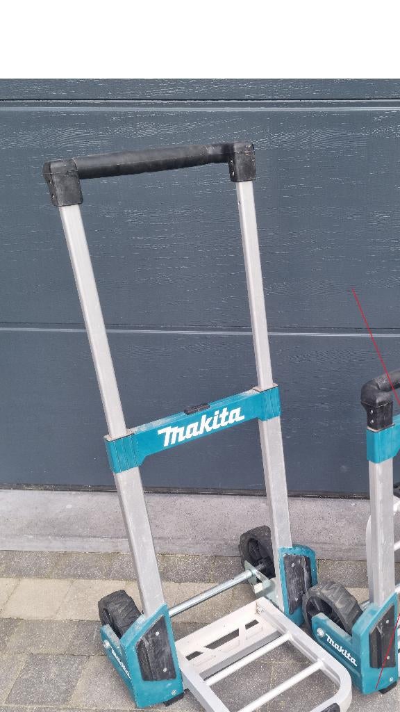 1x Trolley MakPac - Makita, Bricolage & Construction, Enlèvement, Utilisé, Diable