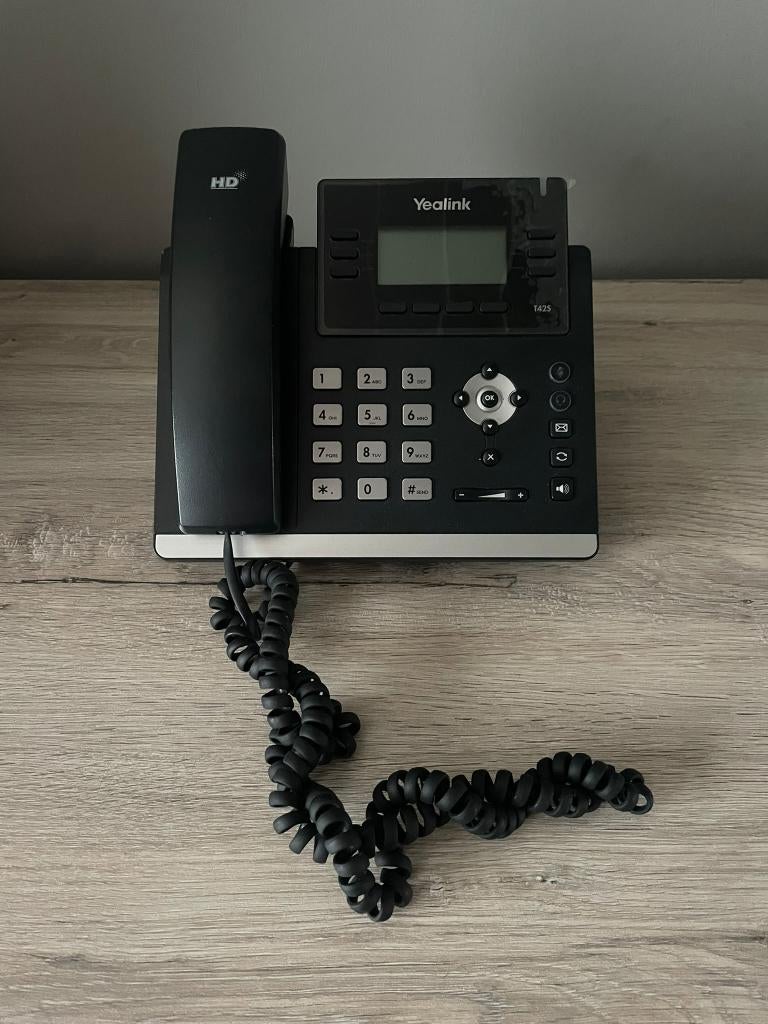 VOIP telefoon Yealink SIP-T42S, Keizersgracht 62, 1015 CS, Amsterdam, Telefoon, Ophalen of Verzenden, Zo goed als nieuw