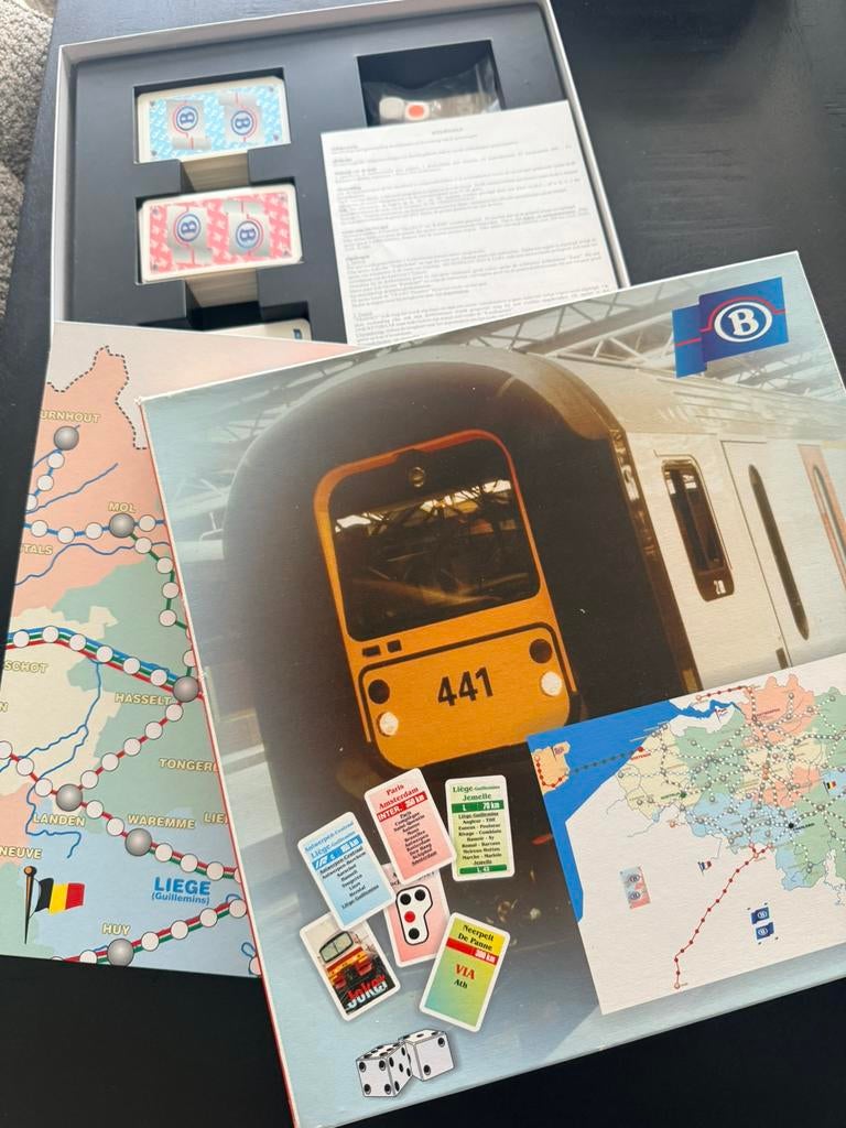 NMBS B-treinspel Collectorsitem!, Games en Spelcomputers, Games | Nintendo DS, 2 spelers, Ophalen of Verzenden, Zo goed als nieuw