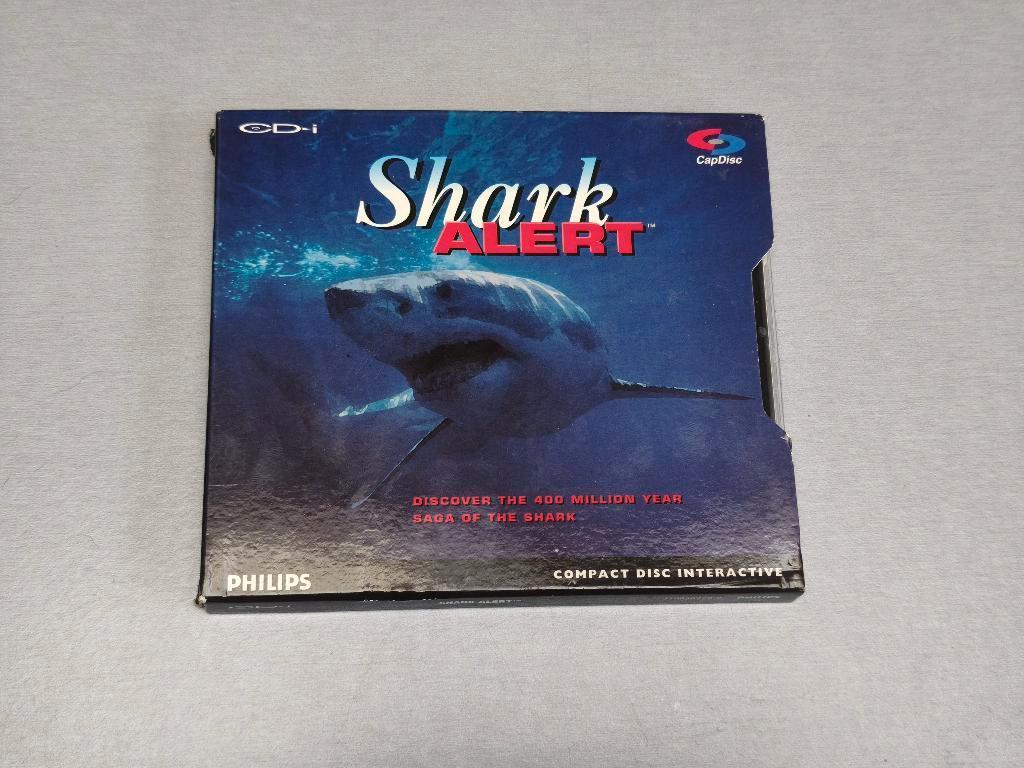 Philips CD-i Shark Alert compleet met sleeve, Games en Spelcomputers, Games | Overige, Gebruikt, Overige genres, Ophalen of Verzenden