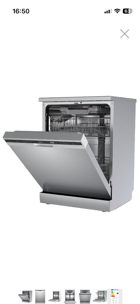 FRIAC vaatwasser - onder garantie met factuur, Ophalen, Tussenbouw, Eco programma, Minder dan 10 liter