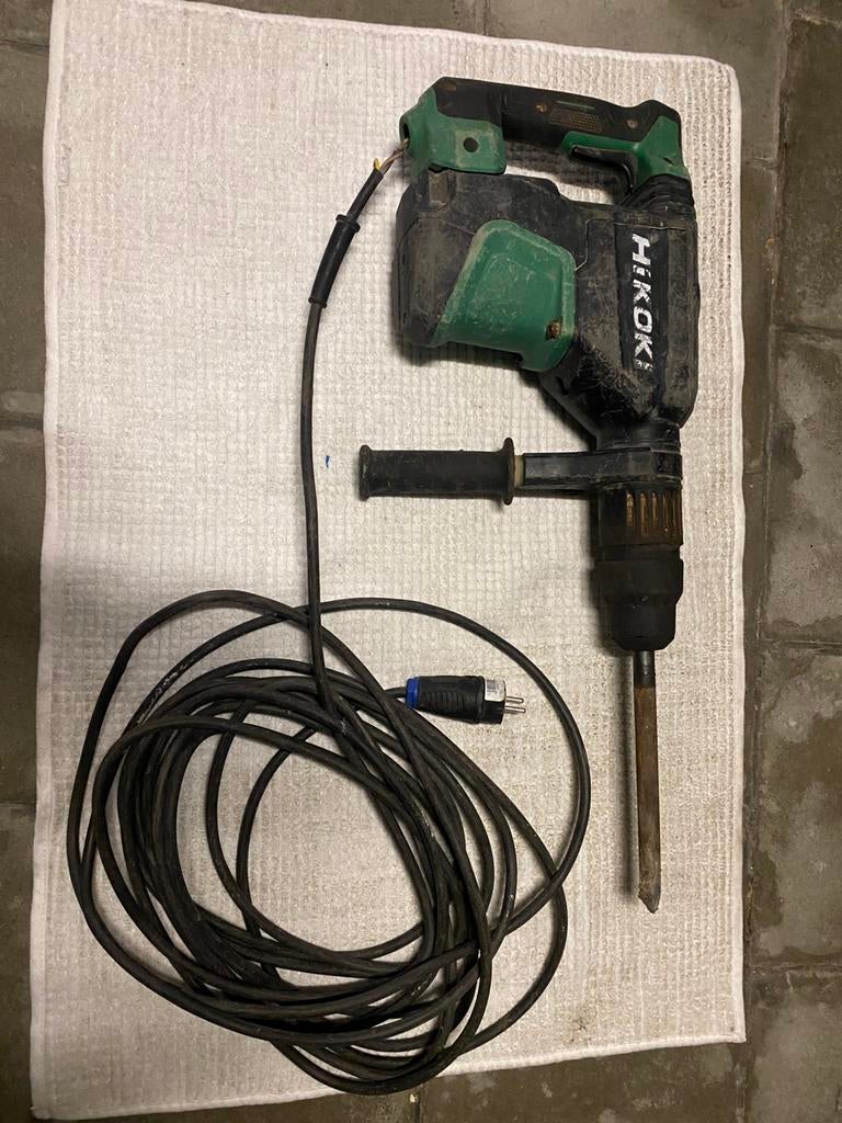 Hikoki Breekhamer, Doe-het-zelf en Bouw, Gereedschap | Boormachines, Ophalen, Gebruikt, Boor- en/of Breekhamer