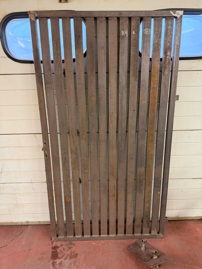 104 x 189 tuinpoort, Ophalen, Zo goed als nieuw, IJzer