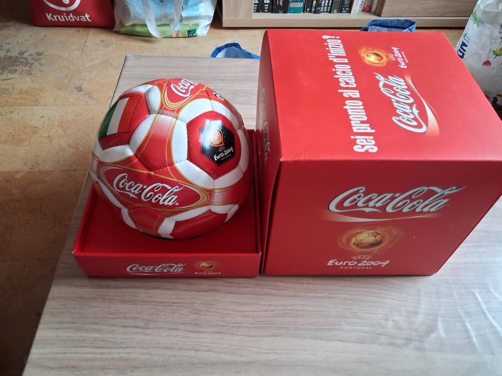 Coca cola voetbal Euro 2004 Portugal, Ophalen of Verzenden
