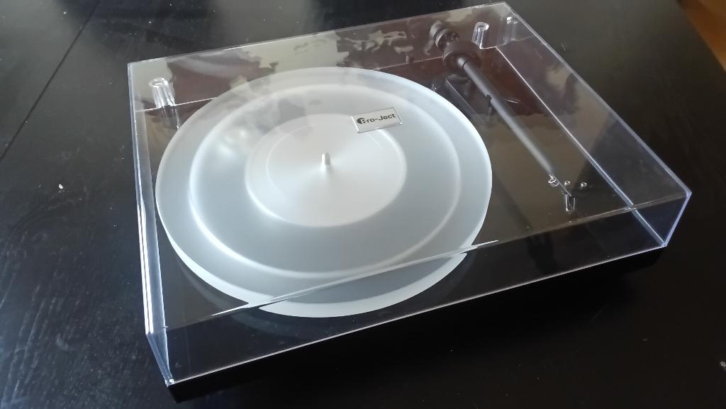 Pro-Ject Debut RecordMaster II Noir + plateau alu, TV, Hi-fi & Vidéo, Enlèvement, Comme neuf, Tourne-disque, Autres marques