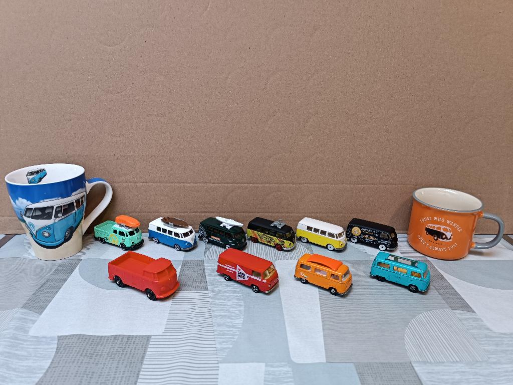 VW - Volkswagen T1 T2 Camper Bus - Matchbox Majorette, Ophalen of Verzenden, Gebruikt, Auto's