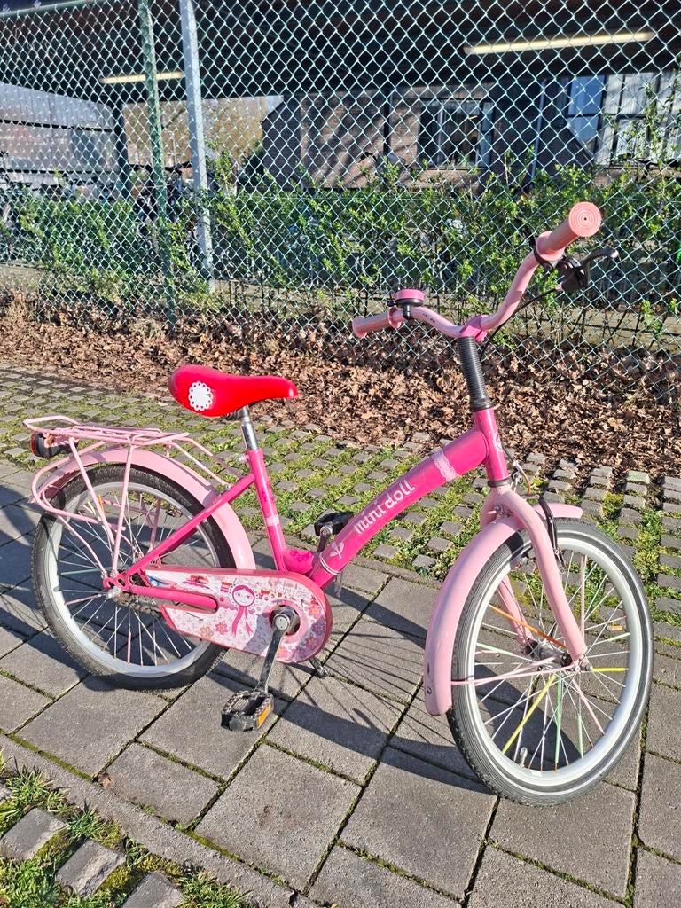Meisjesfiets 22 inch met achteruit-traprem, Fietsen en Brommers, Ophalen, 22 inch