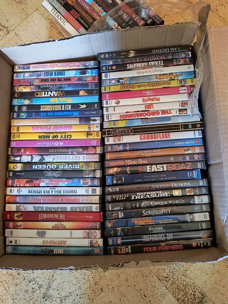 Lot dvd's, Enlèvement