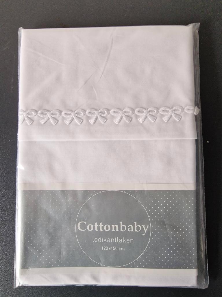 Ledikant laken cottonbaby 120150, Ophalen, Nieuw, Ledikant