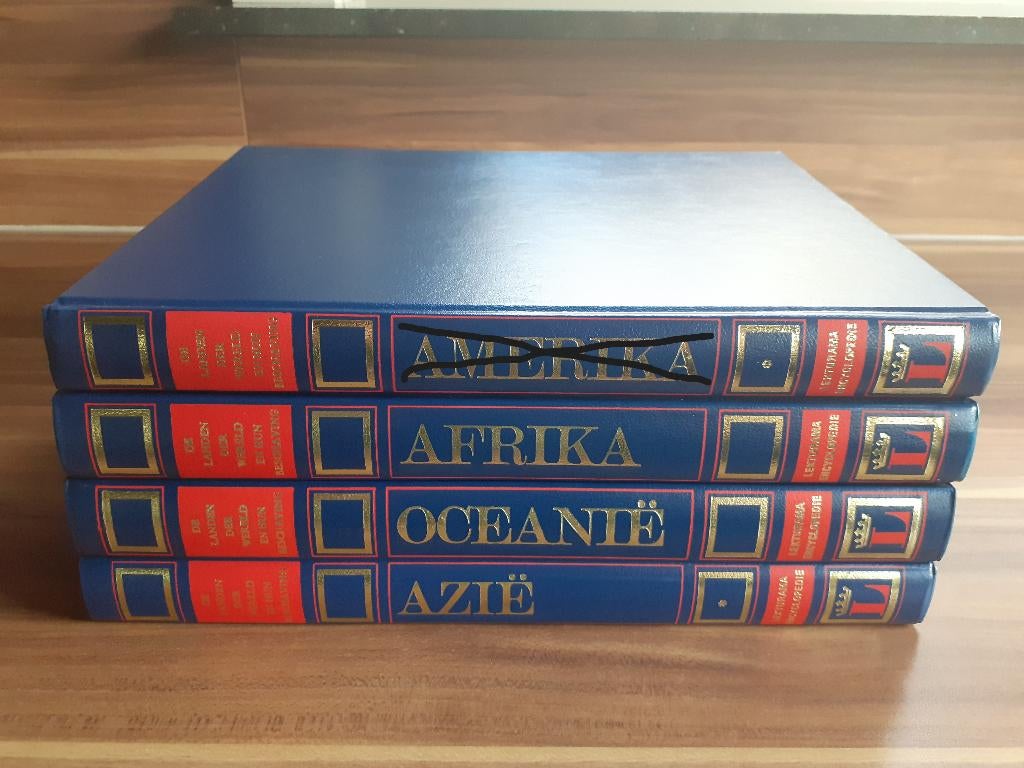 De landen der wereld en hun beschaving:3 delen van Lekturama, Enlèvement ou Envoi, Comme neuf, Afrique