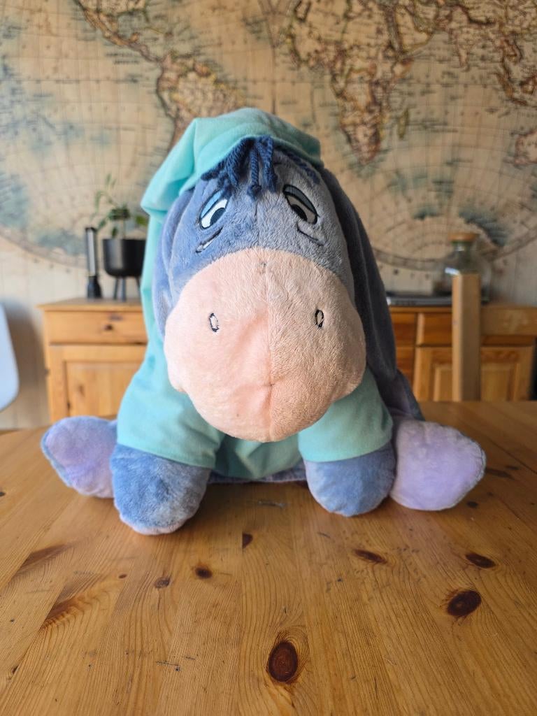 Peluche Bourriquet en pyjama, Enfants & Bébés, Jouets | Peluches, Comme neuf, Autres types, Enlèvement