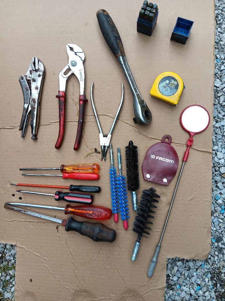 lot outillages, Bricolage & Construction, Enlèvement, Comme neuf