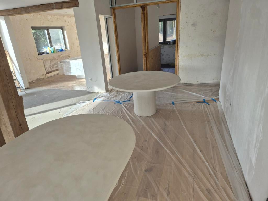 Unieke design tafel – microcement / microtopping / mortex, Ophalen