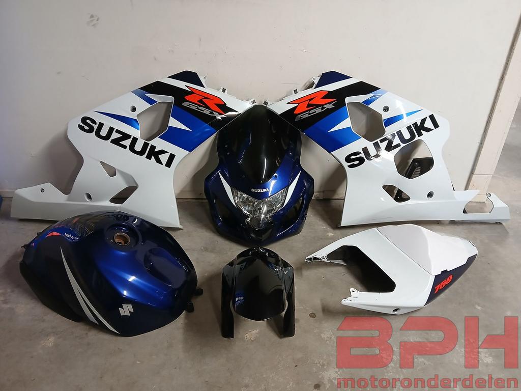 Kappenset + tank Suzuki GSX-R 600 750 K4 - K5 2004 t/m 2005, -, -, Enlèvement, Utilisé
