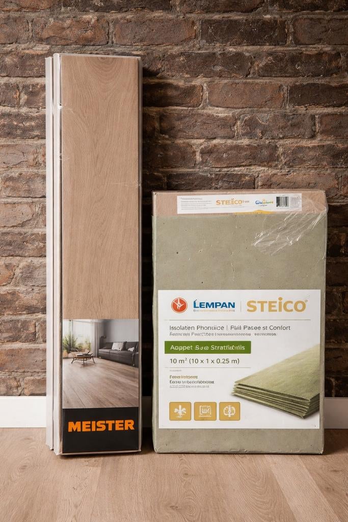 Parquet stratifié et sous couche, Enlèvement, Parquet