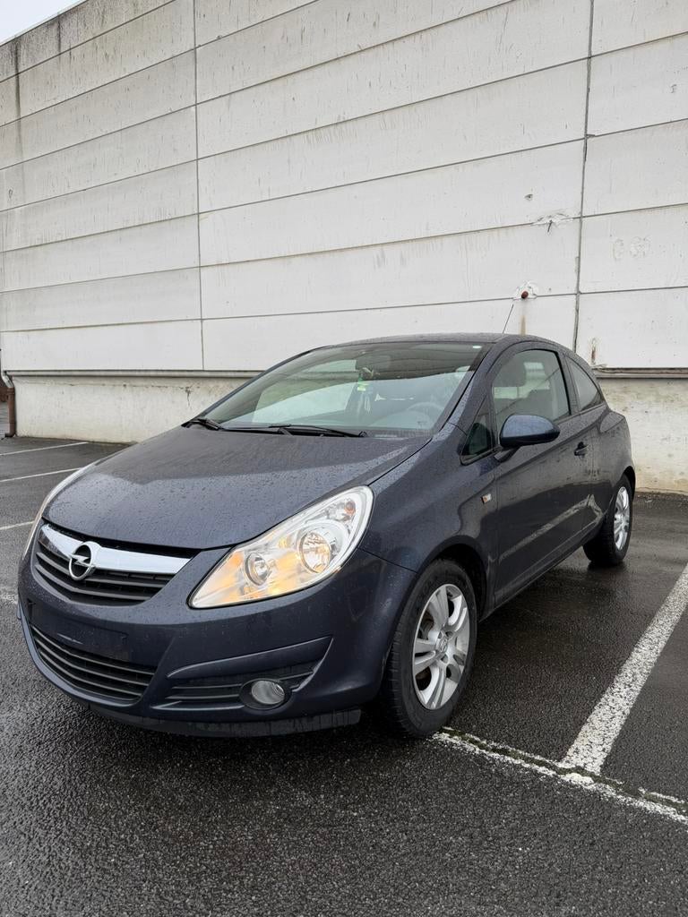 Opel Corsa 1.2i - Automaat - 80.000km - 3 deurs - Airco, Auto's, Opel, Automaat, Stof, Blauw, 1229 cc