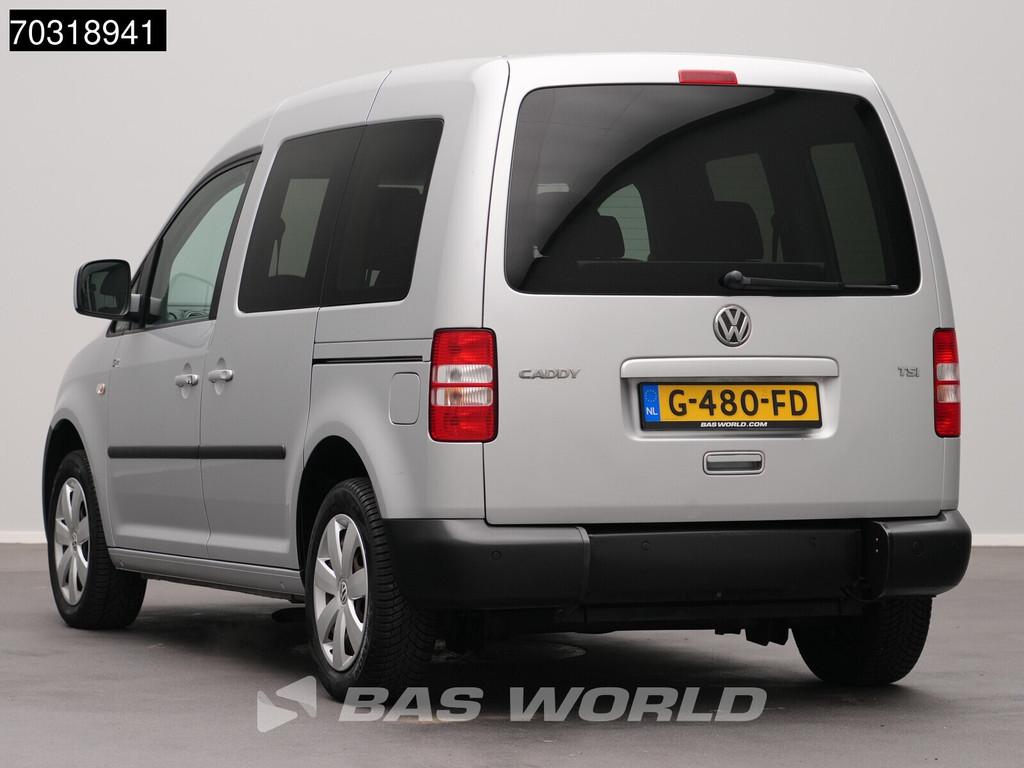 Volkswagen Caddy 105pk Incl. BTW! Rolstoelvervoer Benzine 2x, Auto's, Gebruikt, 4 cilinders, Volkswagen, Parkeersensor
