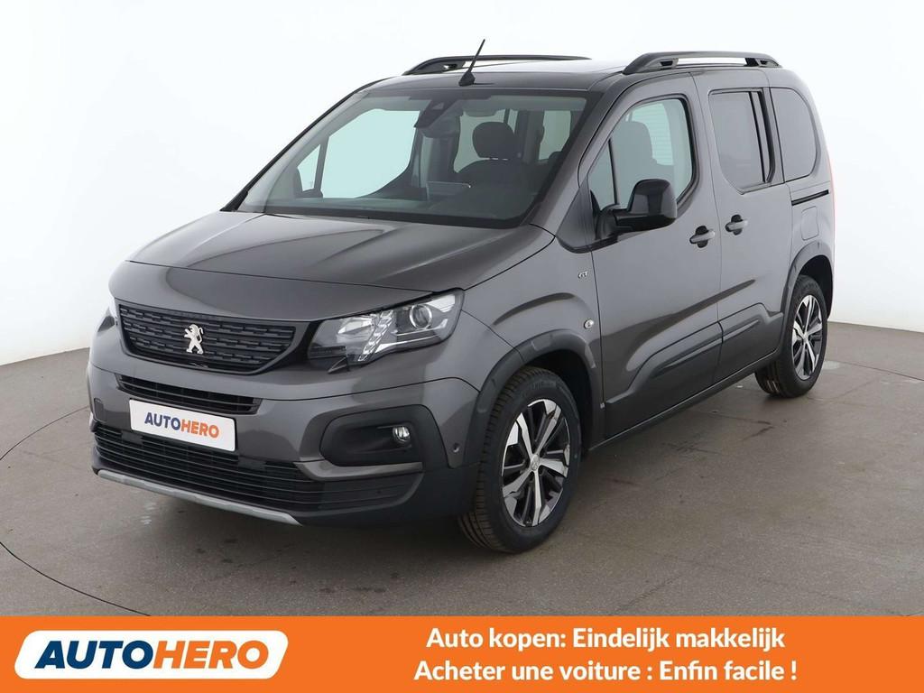 Peugeot Rifter 1.2 PureTech Allure L1 (bj 2021, automaat), Auto's, Stof, Euro 6, Zilver of Grijs, USB