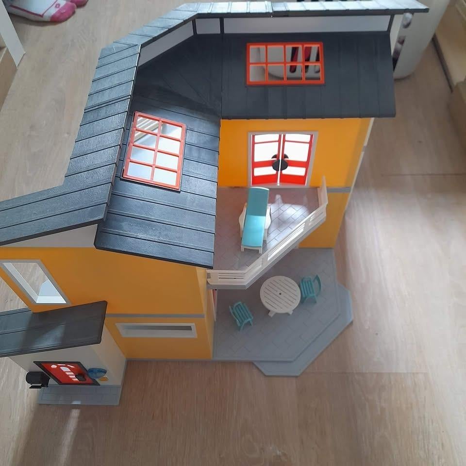 Playmobil huis, Kinderen en Baby's, Speelgoed | Playmobil, Ophalen, Zo goed als nieuw, Complete set