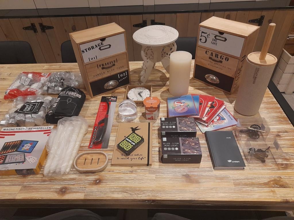 Heel mooi lot rommelmarktspullen aan STUNTPRIJS, Enlèvement