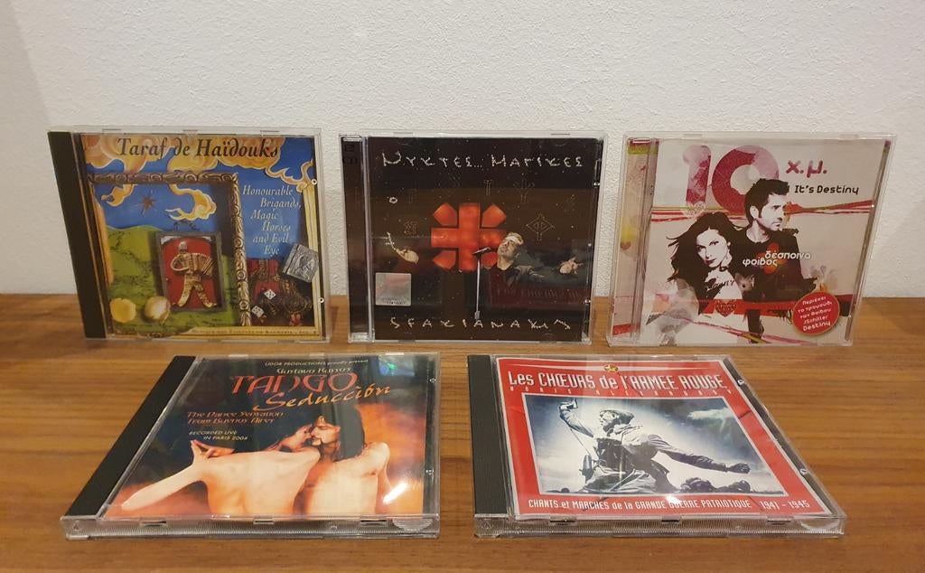 Lot 5x wereldmuziek (6cd's), CD & DVD, CD | Musique du monde, Enlèvement ou Envoi