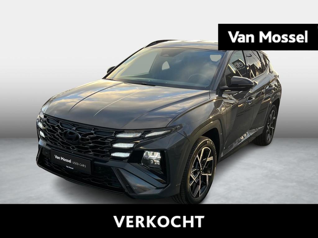 Hyundai Tucson 1.6 T-GDi Hybride Feel N-Line GARANTIE tot 02, Auto's, Gebruikt, 230 pk, 4 cilinders, 169 kW