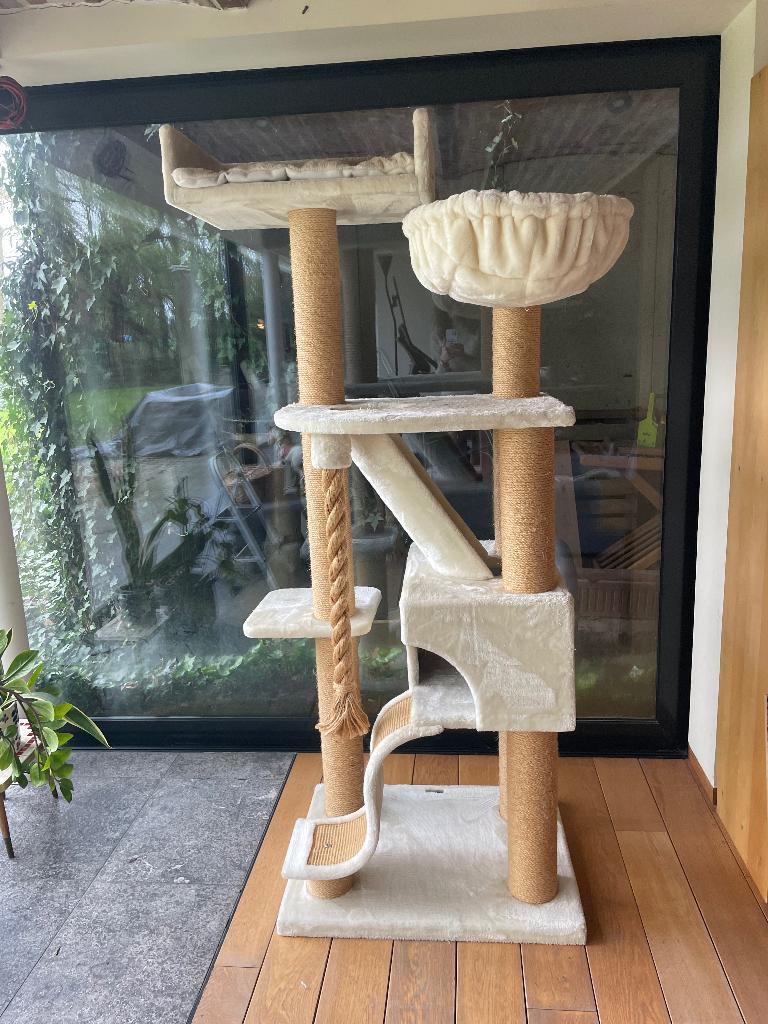 Magnifieke krabpaal, Ophalen, Zo goed als nieuw, Krabpaal