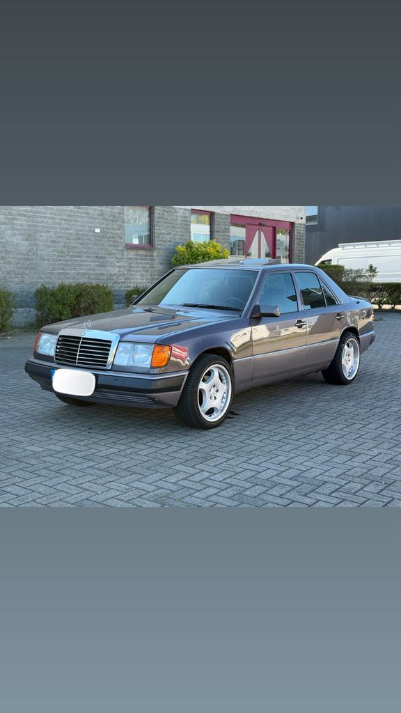 Mercedes E220i W124 2.2i 150pk 1993 gekeurd voor verkoop, Autos, Mercedes-Benz, Argent ou Gris, Achat, 110 kW, Boîte manuelle