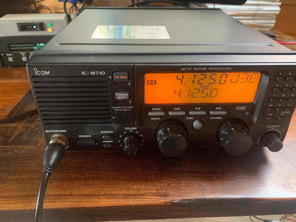 Icom IC-M710, Telecommunicatie, Ophalen of Verzenden, Gebruikt, Zender en Ontvanger