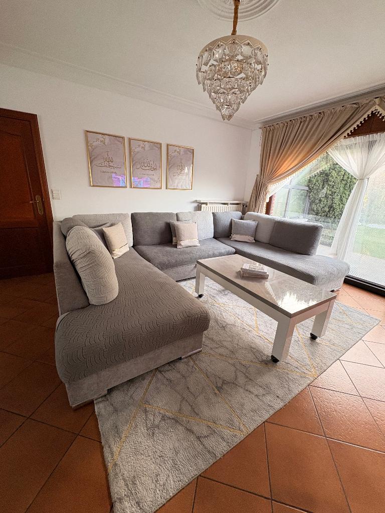 Canapé en U, Maison & Meubles, Canapés | Coins salons complets, Utilisé, Tissus, Enlèvement