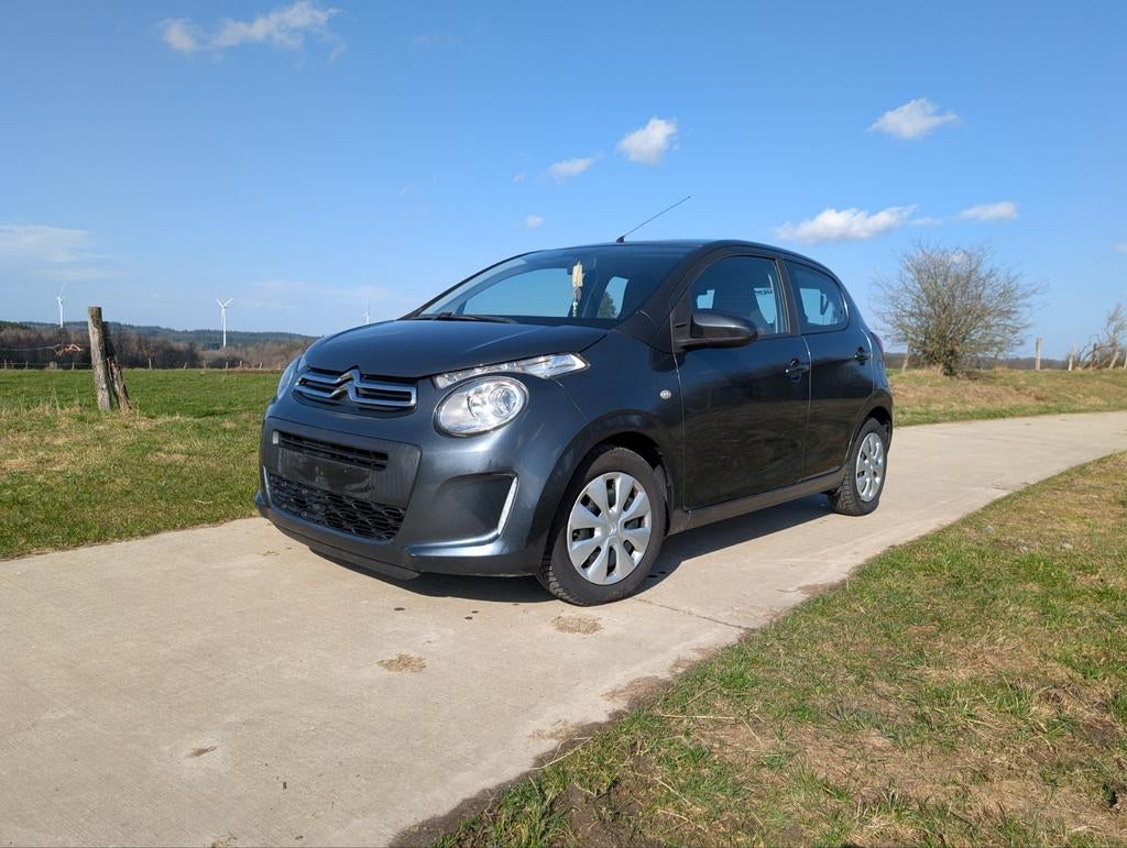 A vendre Citroën C1 1.0 VTi Feel – 2018 – 59 680 km, Autos, Citroën, Argent ou Gris, Achat, Boîte manuelle, 5 portes