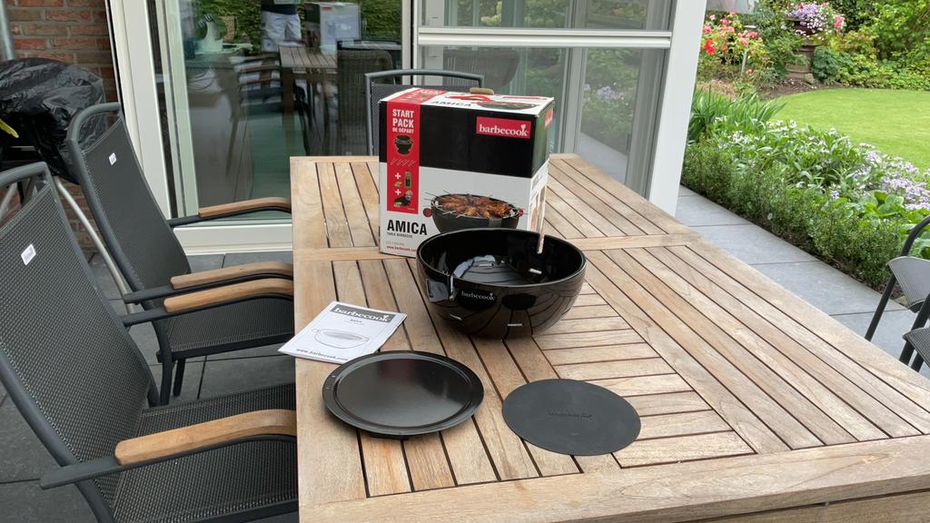 Barbecook Amica kuip en rubberen tafelmat. Nieuw!, Ophalen, Nieuw
