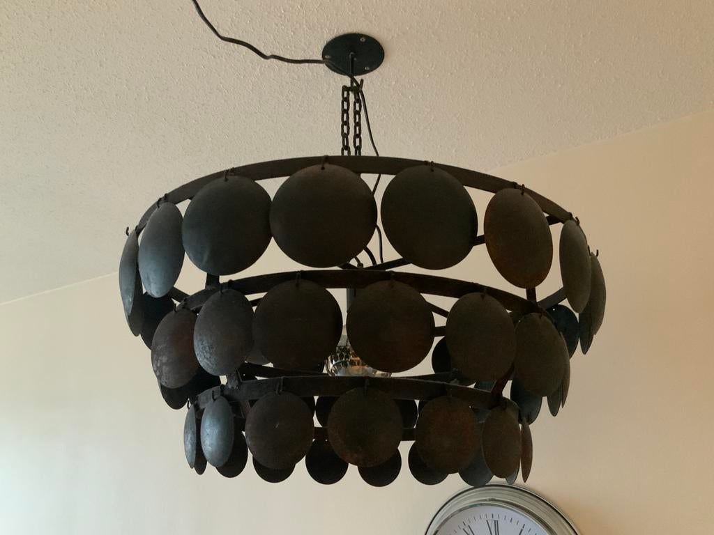 Design-Luster, Huis en Inrichting, Ophalen, Zo goed als nieuw, Metaal