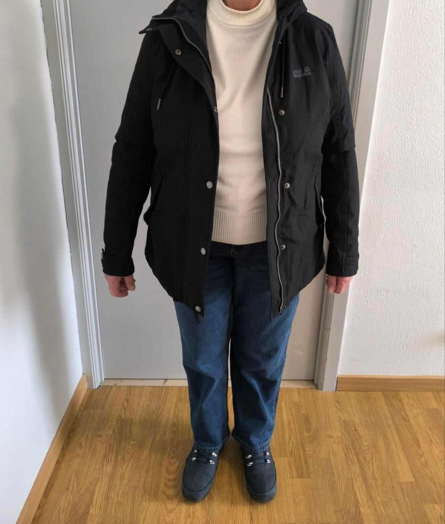 Jack wolfskin damesjas maat S zwart - JACK WOLFSKIN MAAT S., Kleding | Dames, Ophalen of Verzenden, Maat 36 (S), Zwart