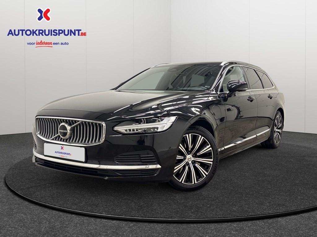 Volvo V90 2.0 T6 Recharge 341PK Geartronic Inscription Expr, Automaat, V90, Zwart, Zwart