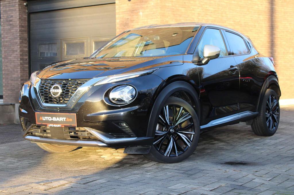 Nissan Juke (bj 2023), Auto's, Voorwielaandrijving, Gebruikt, Zwart, Bedrijf