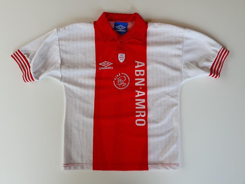Voetbalshirt Ajax 'De Meer' 1995-1996 (Umbro, maat 152), Verzamelen, Ophalen of Verzenden, Gebruikt, Shirt